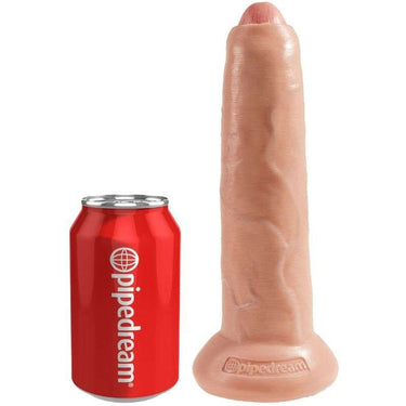 Dildo Uncut Realistico con Prepuzio Mobile e Base a Ventosa